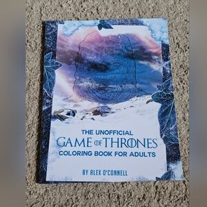 New! The Unofficial Game of Thrones Coloring Book For Adults